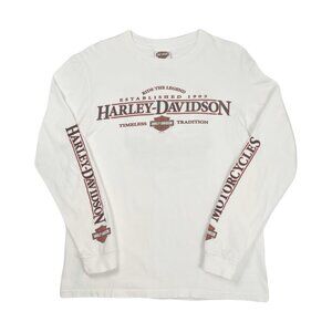 Harley Davidson Calgary Alberta Longsleeve Shirt M
